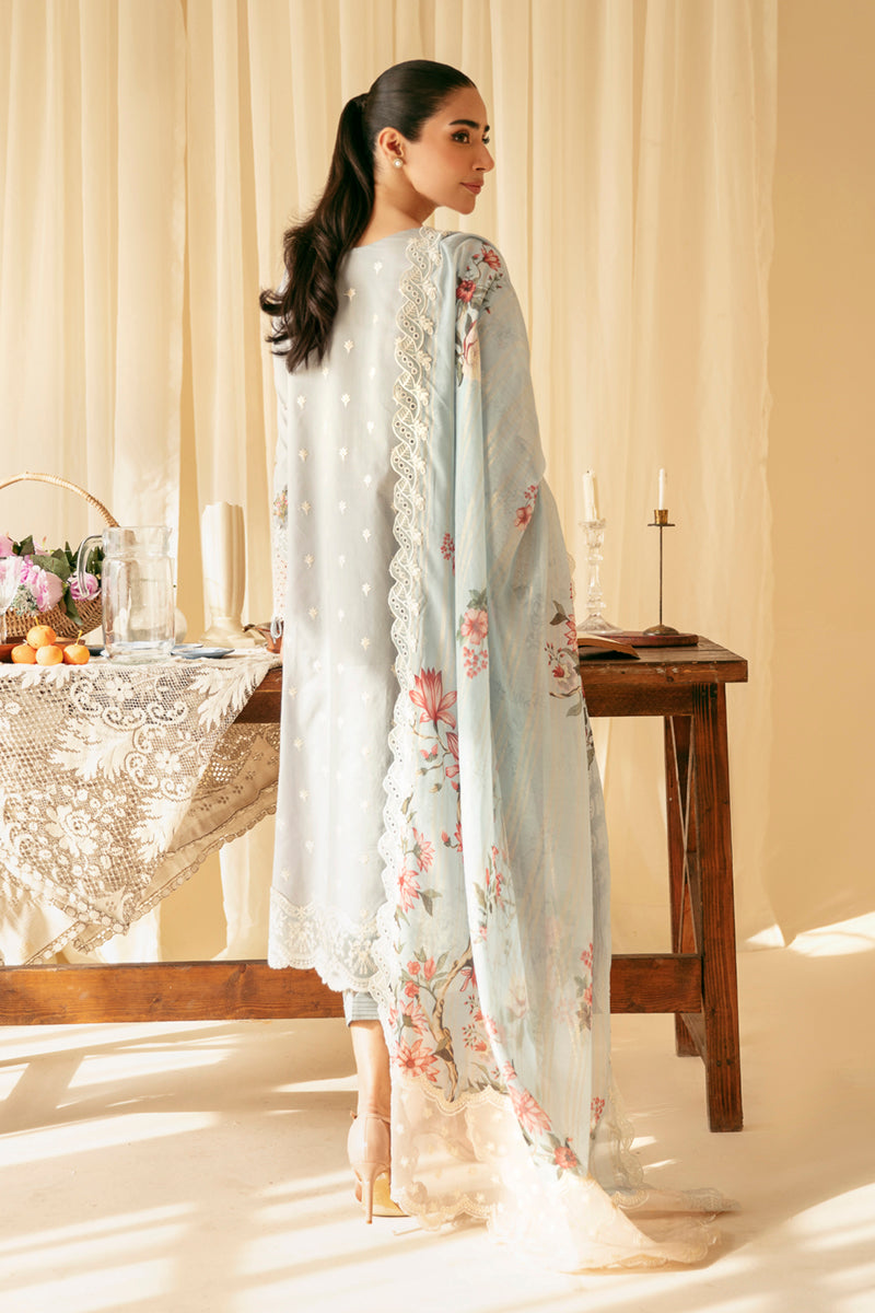 Qalamkar | Qlinekari Luxury Lawn | SQ-15 NEYLAN - by - Libasekhas UK - Registered Vendor of : Qalamkar - 100% Original Designer Dresss