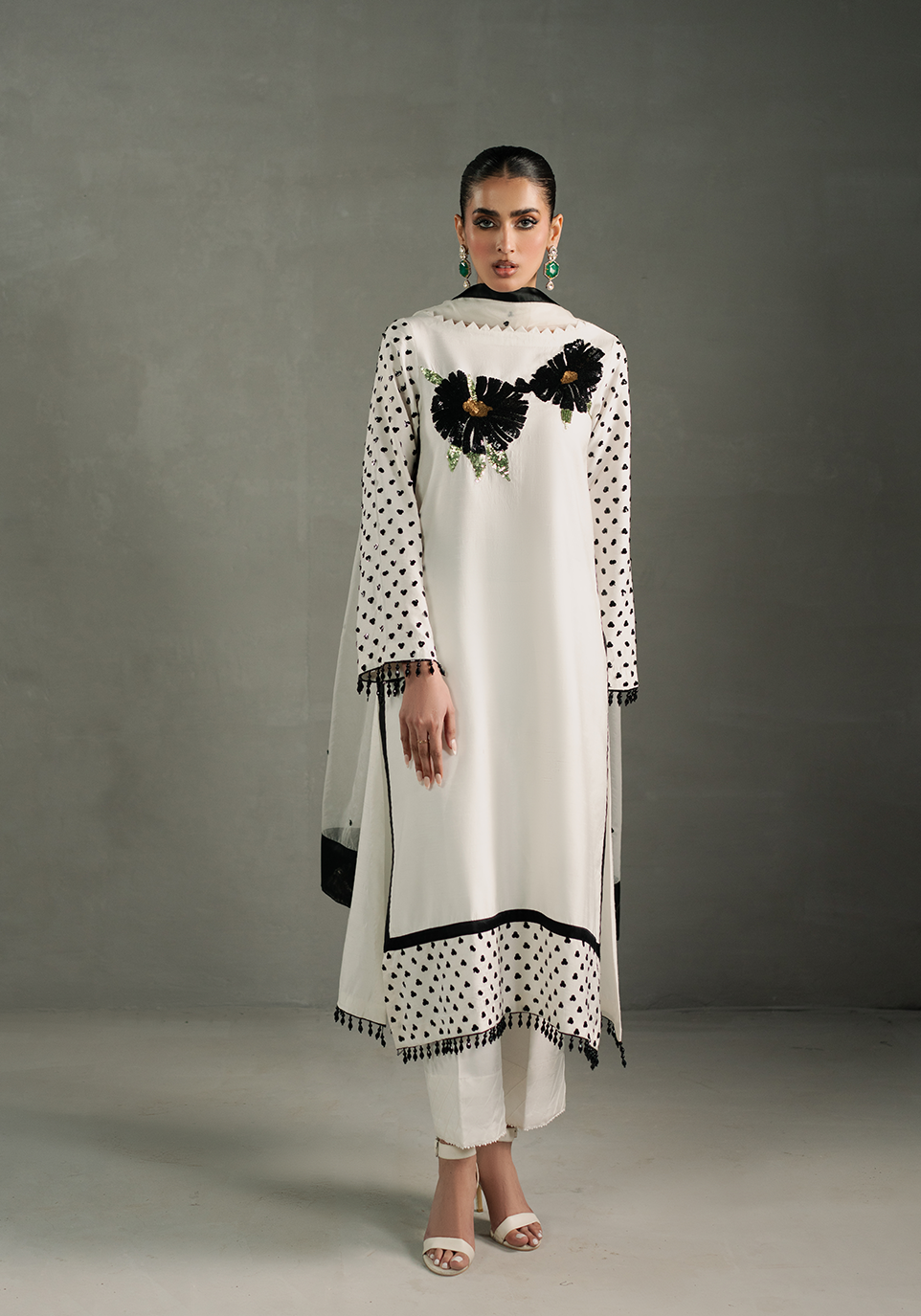 Zarqash | Silk Edit | ZQS 012 ESTELLA - by - Libasekhas UK - Registered Vendor of : Zarqash - 100% Original Designer Dresss