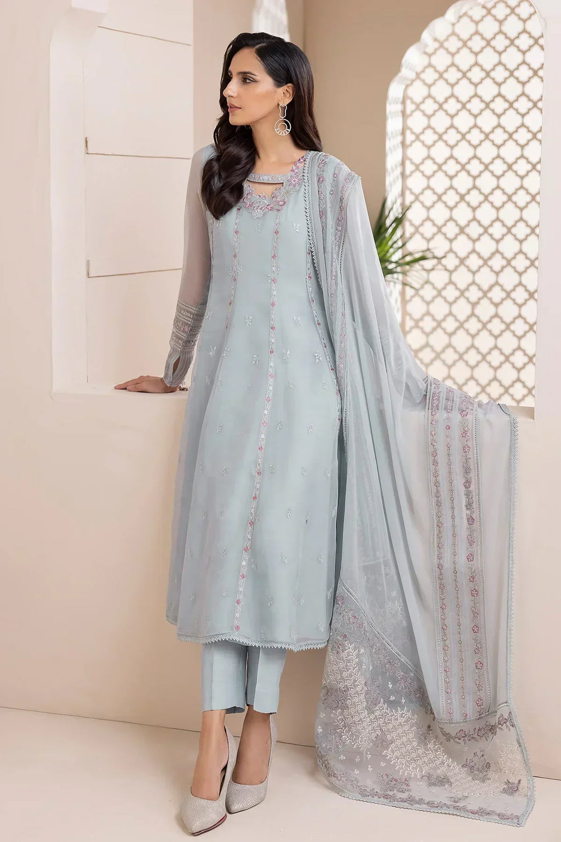 Baroque | Formals Collection | UF-419 - by - Libasekhas UK - Registered Vendor of : Baroque - 100% Original Designer Dresss