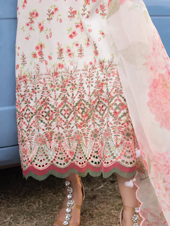 Faiza Faisal | Maya Luxury Lawn | Sandra - by - Libasekhas UK - Registered Vendor of : Faiza Faisal - 100% Original Designer Dresss