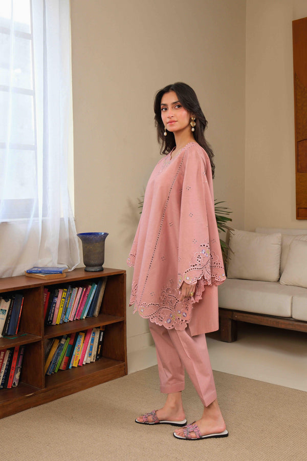 Noor by Saadia Asad | Noor Pret 25 | D6 - Pink Whispers - by Libasekhas UK - Registered Vendor of : Noor by Saadia Asad - 100% Original Designer Dress