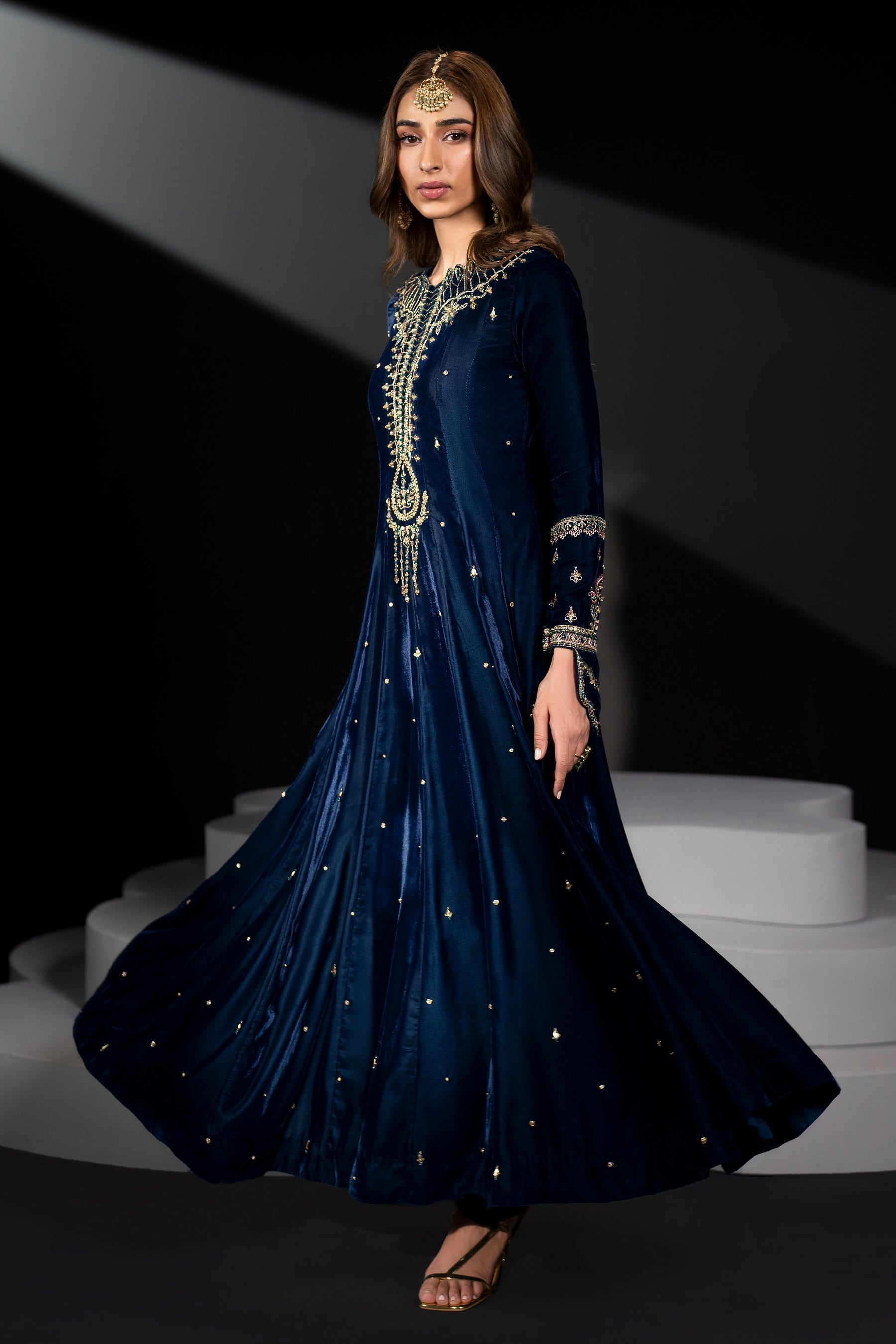 Naqshi | Makhmal 24 | LEILA - by - Libasekhas UK - Registered Vendor of : Naqshi - 100% Original Designer Dresss