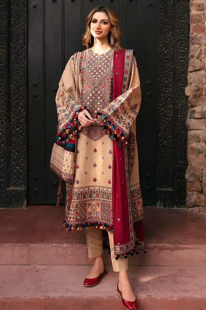 Jazmin | Dastaan Luxury Winter 23 | D3 - by - Libasekhas UK - Registered Vendor of : Jazmin - 100% Original Designer Dresss