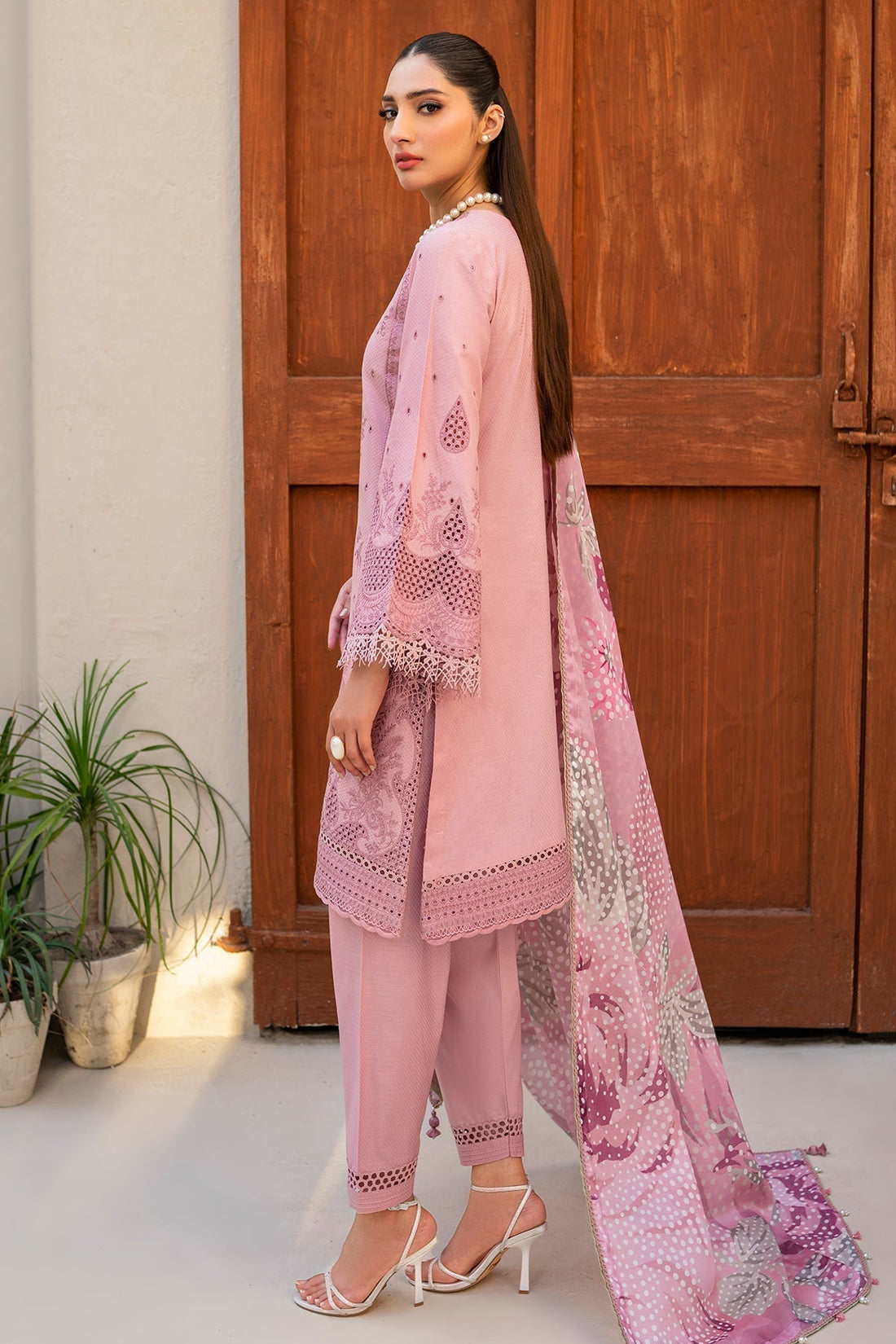 Jazmin | Irish Lawn SS 24 | D1 - by - Libasekhas UK - Registered Vendor of : Jazmin - 100% Original Designer Dresss