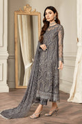 Zarif | Mehroz Formals | Storm Grey - by - Libasekhas UK - Registered Vendor of : Zarif - 100% Original Designer Dresss