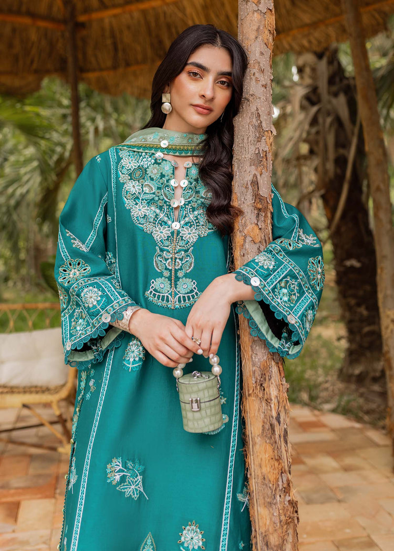 Sadaf Fawad Khan | Lawn 24 | Faizah (A) - by - Libasekhas UK - Registered Vendor of : Sadaf Fawad Khan - 100% Original Designer Dresss
