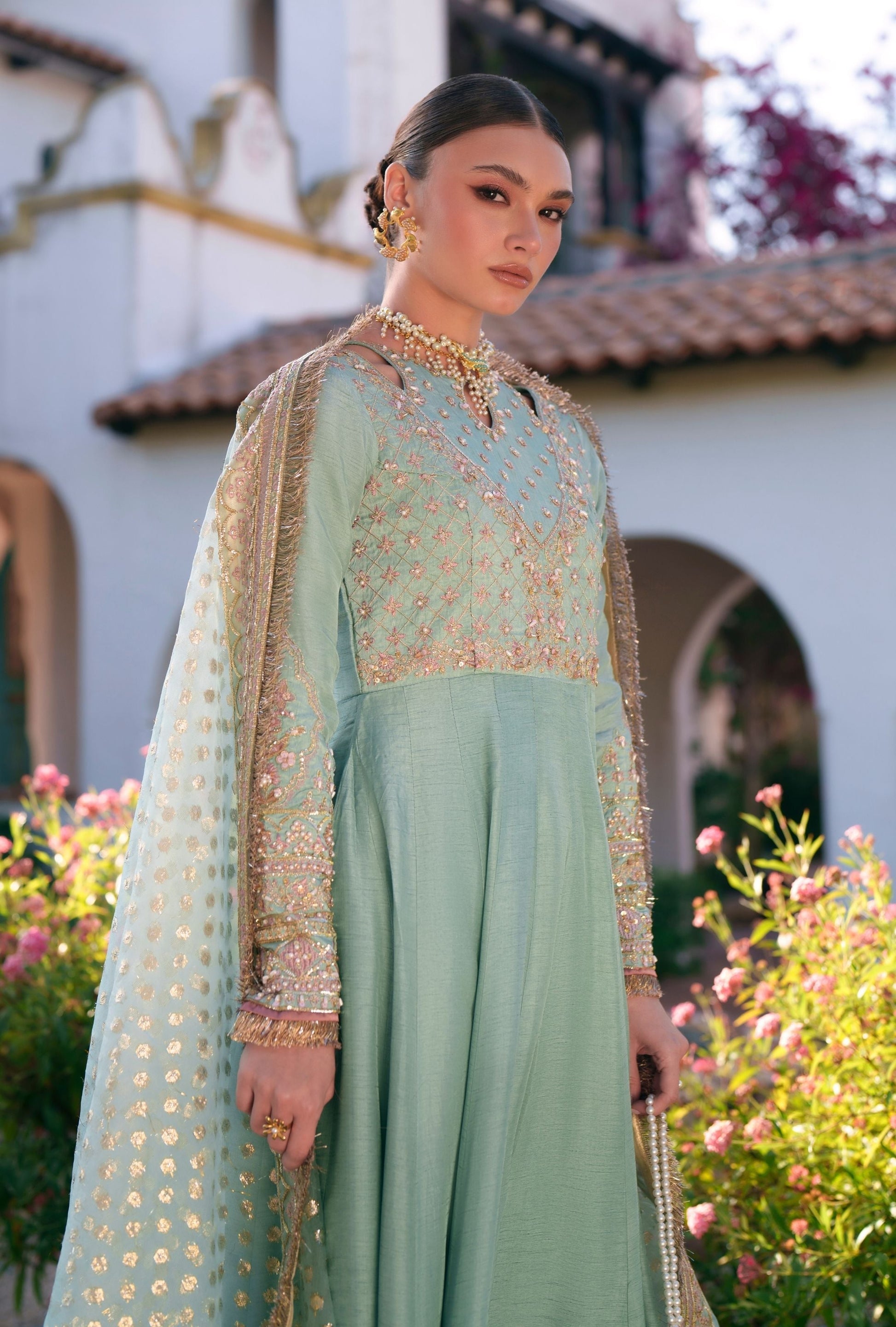 Inayat | Meharma Luxury Pret 26 | HOOR - by Libasekhas UK - Registered Vendor of : Inayat - 100% Original Designer Dress