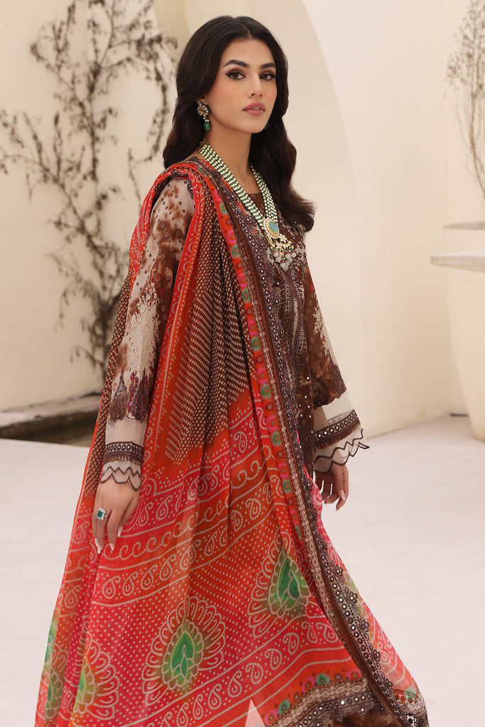 Charizma | Naranji Embroidered Lawn 24 | CN4-008 - Luxury -  Libasekhas
