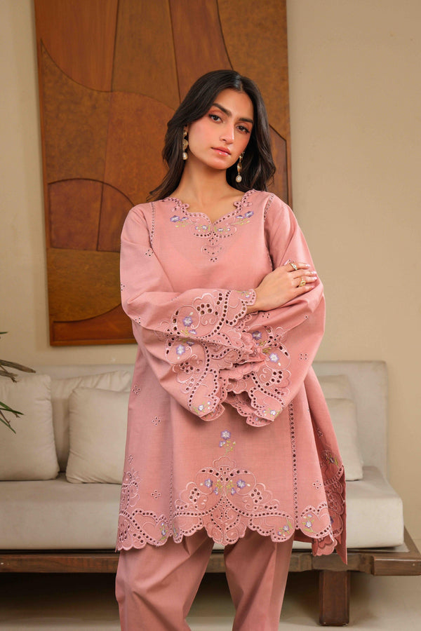 Noor by Saadia Asad | Noor Pret 25 | D6 - Pink Whispers - by Libasekhas UK - Registered Vendor of : Noor by Saadia Asad - 100% Original Designer Dress