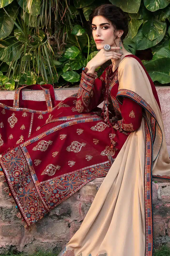 Jazmin | Dastaan Luxury Winter 23 | DW23-D1 - by - Libasekhas UK - Registered Vendor of : Jazmin - 100% Original Designer Dresss