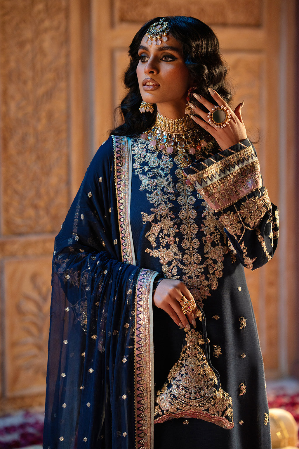AJR Couture | The Silk Edition 25 | MEHRNAZ - by - Libasekhas UK - Registered Vendor of : AJR Couture - 100% Original Designer Dresss