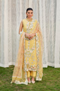 Maryam Hussain | Luxury Lawn 26 | Sunflower - by Libasekhas UK - Registered Vendor of : Maryam Hussain - 100% Original Designer Dress