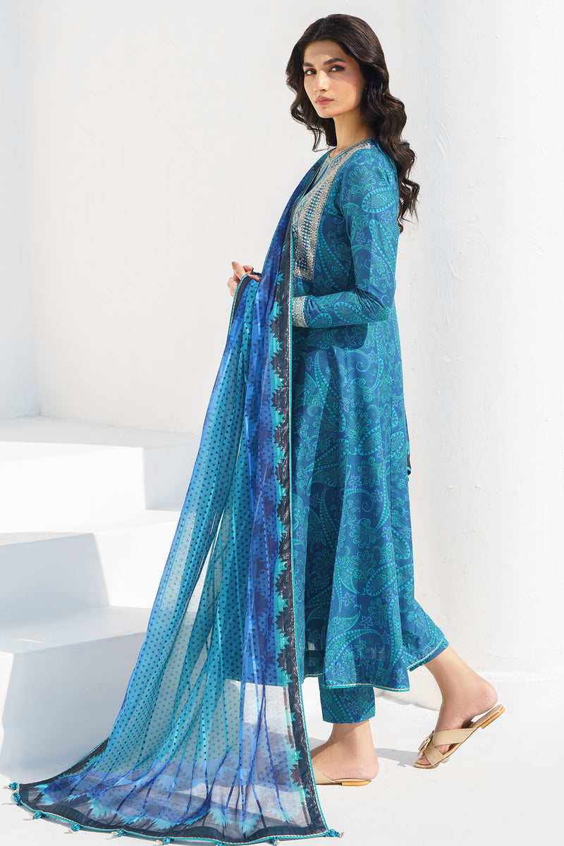 Jazmin | Summer Lawn 25 | USE-9017 - by - Libasekhas UK - Registered Vendor of : Jazmin - 100% Original Designer Dresss