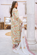 Humdum | Gardenia Lawn 24 | PLG 3 - D02 - by - Libasekhas UK - Registered Vendor of : HumDum - 100% Original Designer Dresss