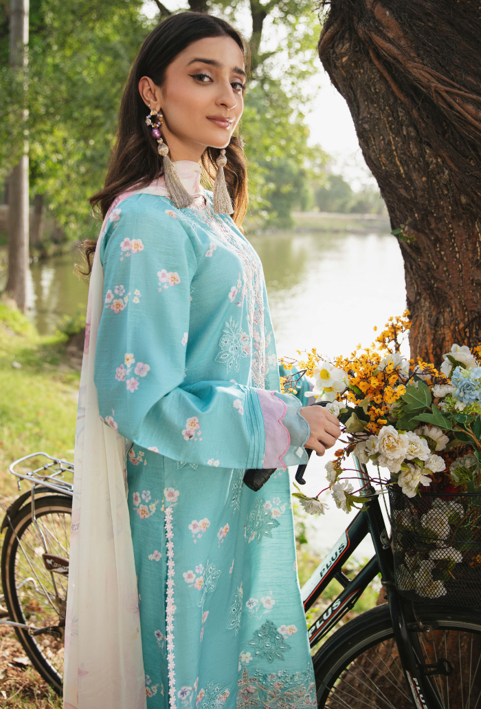 Hum Dum | Summer Breeze 25 | D06 - by - Libasekhas UK - Registered Vendor of : Hum Dum - 100% Original Designer Dresss