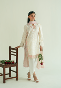 Zarqash | Whispers of Summer | IVORY POISE - by Libasekhas UK - Registered Vendor of : Zarqash - 100% Original Designer Dress