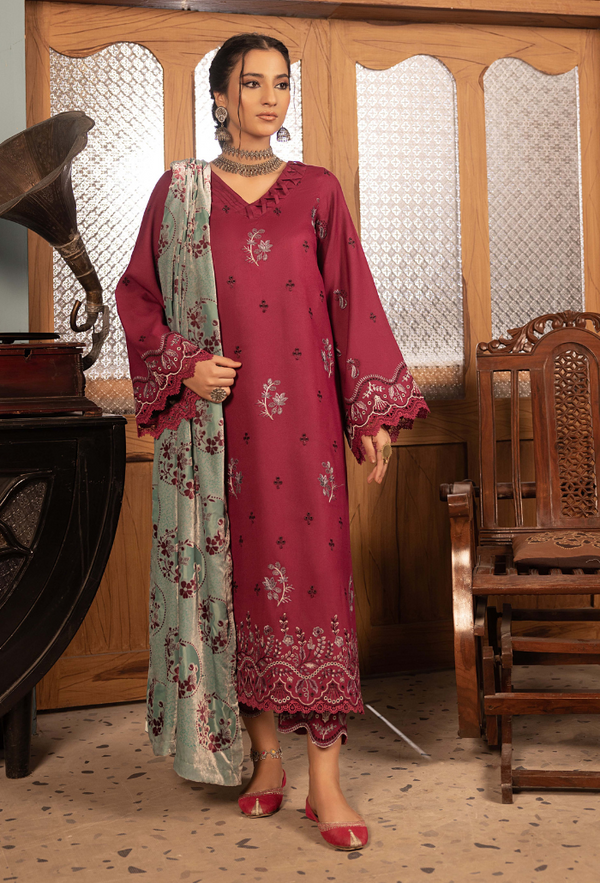 Humdum | Zouq 25 | D05 - by Libasekhas UK - Registered Vendor of : Humdum - 100% Original Designer Dress