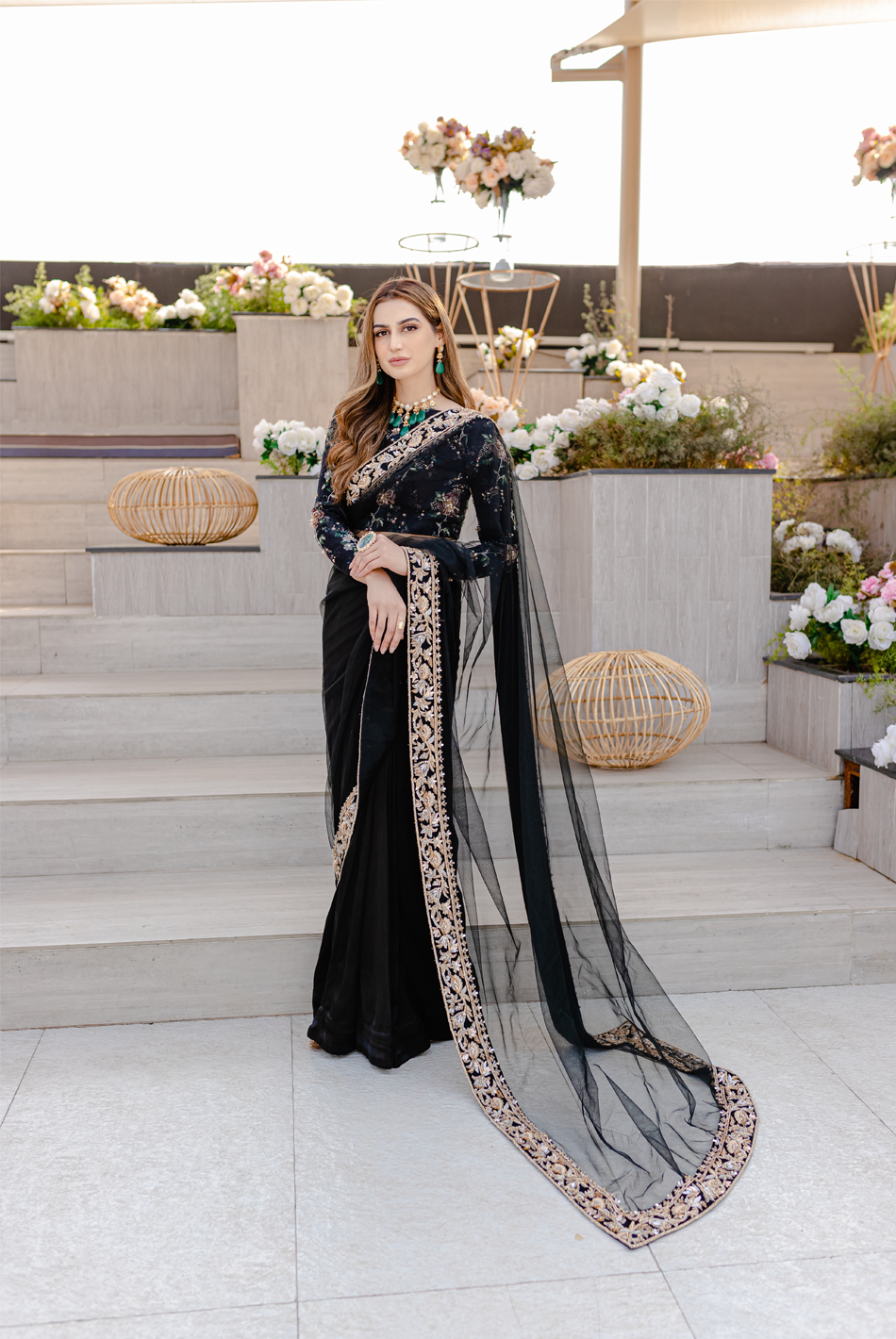 Ayesha and Usman | Celestial Night | Chloe - by - Libasekhas UK - Registered Vendor of : Ayesha and Usman - 100% Original Designer Dresss