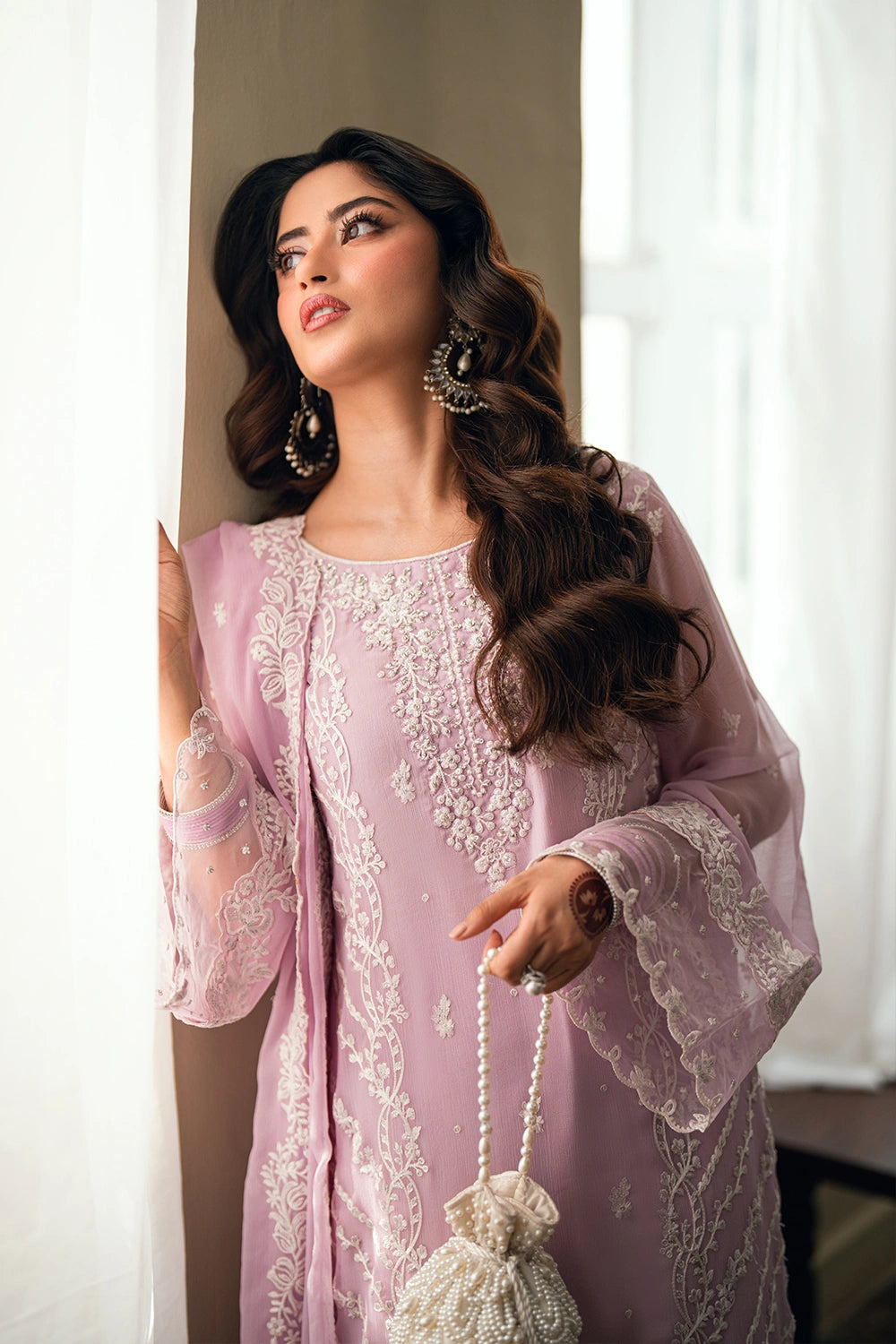 Azure | Eid Drop | Wisteria - by Libasekhas UK - Registered Vendor of : Azure - 100% Original Designer Dress