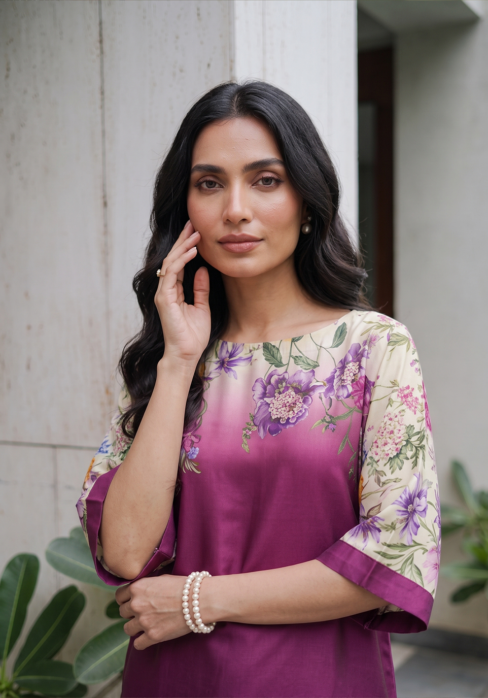 Zarqash | Silk Edit 26 | Mulberry Garden - by Libasekhas UK - Registered Vendor of : Zarqash - 100% Original Designer Dress