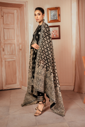 Iznik | Chiffon Kari | ICK-03 Embroidered Chiffon - by - Libasekhas UK - Registered Vendor of : Iznik - 100% Original Designer Dresss