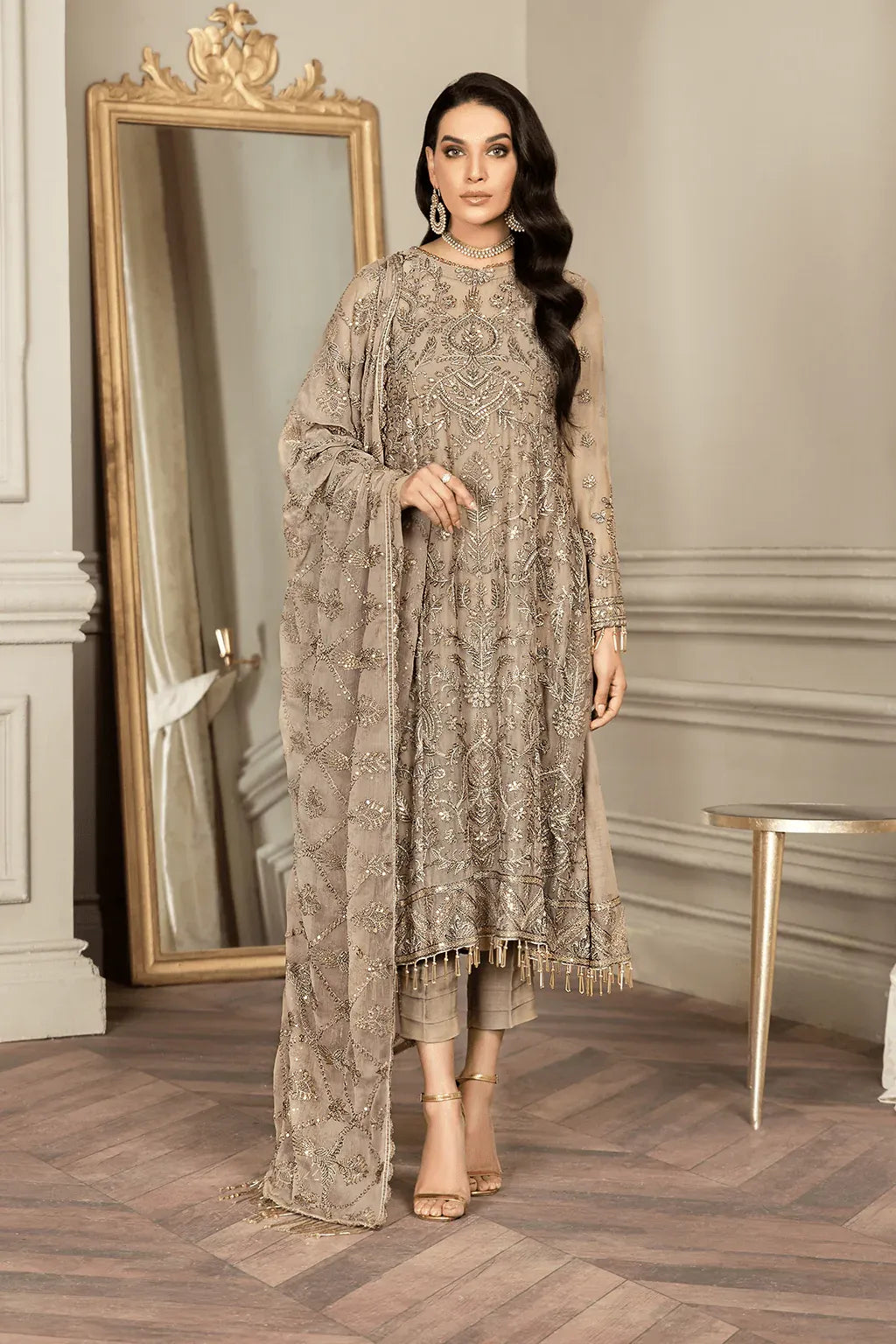 Zarif | Mehroz Formals | LIME STONE - by - Libasekhas UK - Registered Vendor of : Zarif - 100% Original Designer Dresss