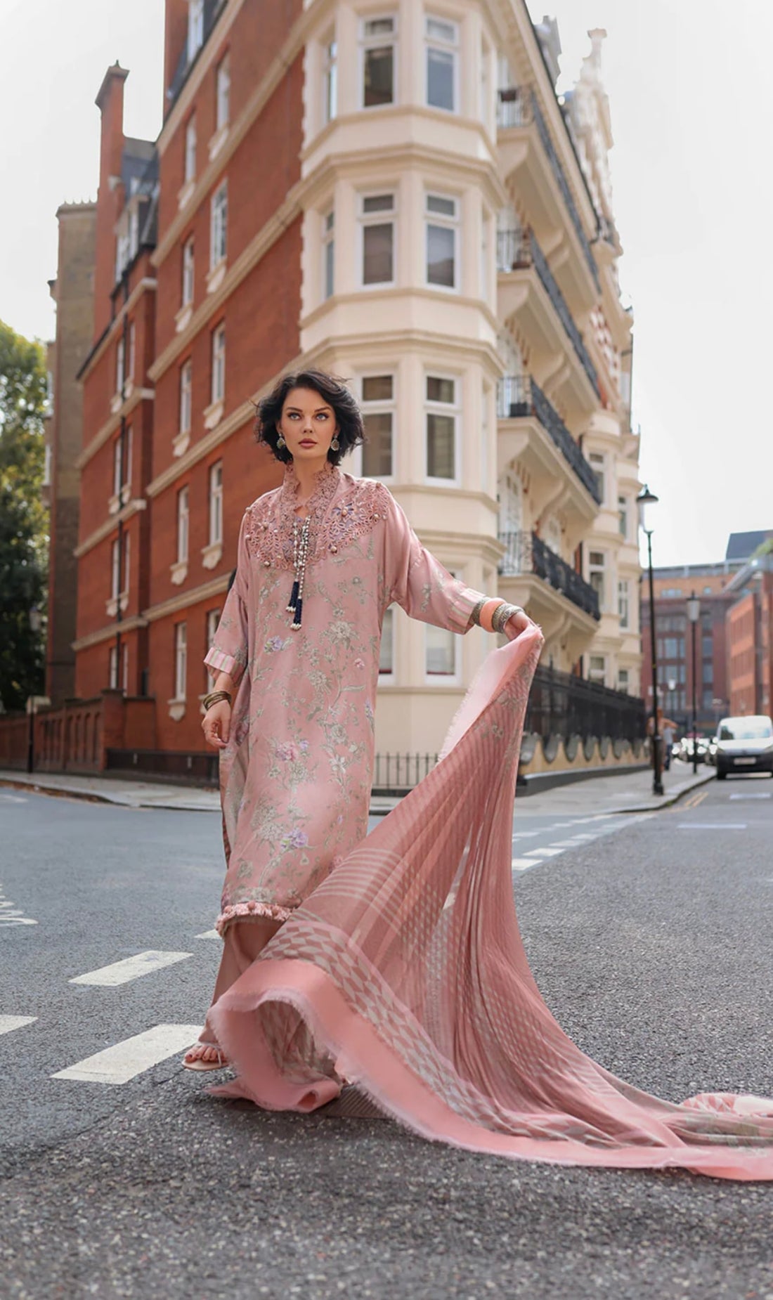 DESIGN 04 SILK UNSTITCHED COLLECTION 2023 - by - Libasekhas UK - Registered Vendor of : Libasekhas - 100% Original Designer Dresss