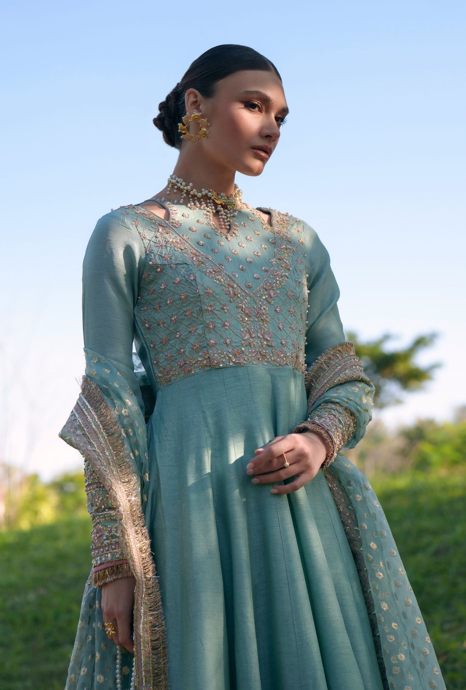 Inayat | Meharma Luxury Pret 26 | HOOR - by Libasekhas UK - Registered Vendor of : Inayat - 100% Original Designer Dress