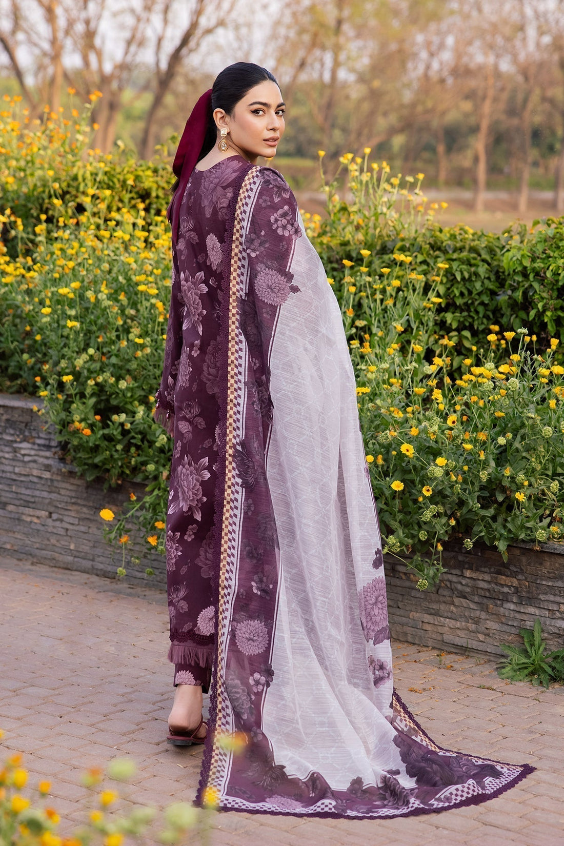 Alizeh | Sheen Lawn Prints 24 | ASTER - by - Libasekhas UK - Registered Vendor of : Alizeh - 100% Original Designer Dresss