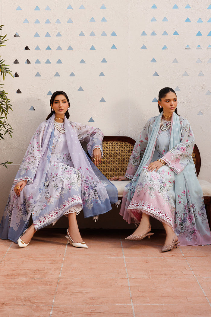 Baroque | Luxury Pret Summer | UF-4394 - by Libasekhas UK - Registered Vendor of : Baroque - 100% Original Designer Dress