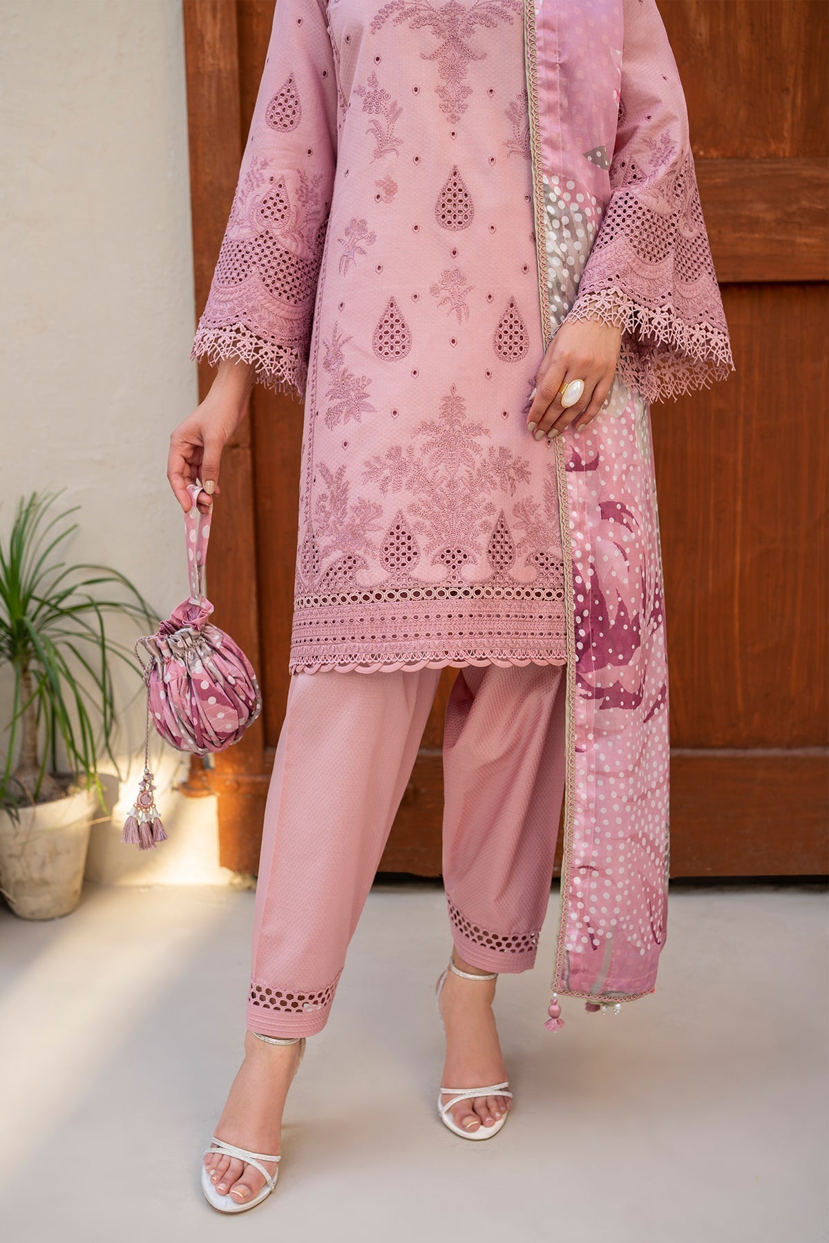 Jazmin | Irish Lawn SS 24 | D1 - by - Libasekhas UK - Registered Vendor of : Jazmin - 100% Original Designer Dresss