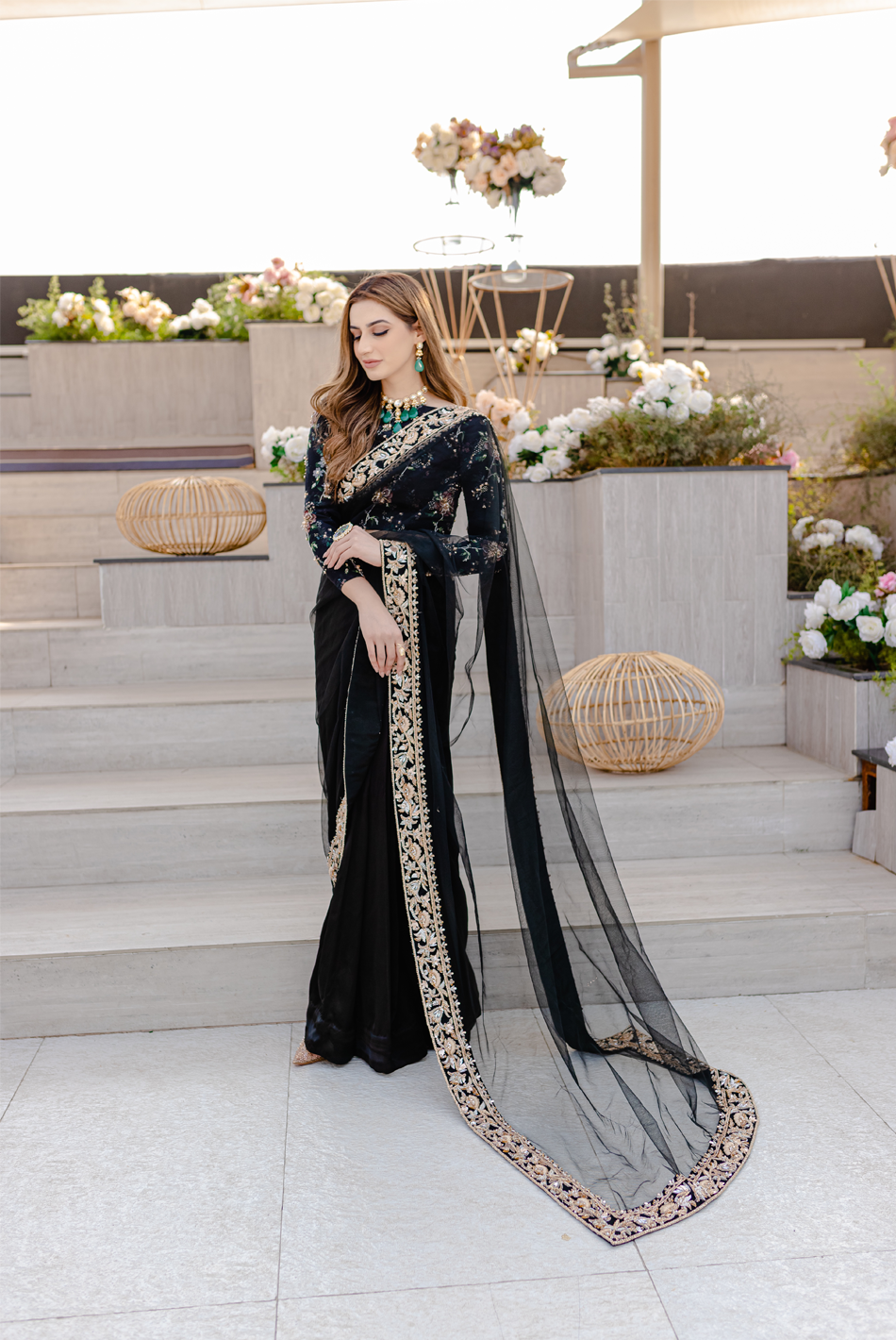 Ayesha and Usman | Celestial Night | Chloe - by - Libasekhas UK - Registered Vendor of : Ayesha and Usman - 100% Original Designer Dresss