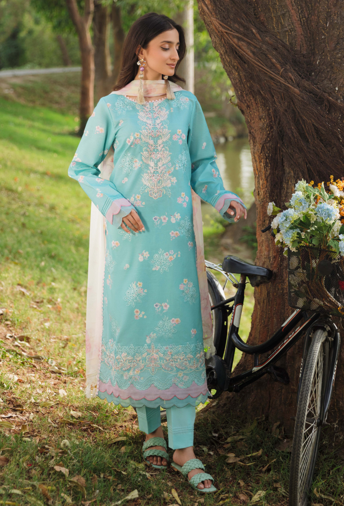 Hum Dum | Summer Breeze 25 | D06 - by - Libasekhas UK - Registered Vendor of : Hum Dum - 100% Original Designer Dresss