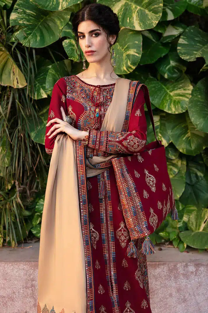 Jazmin | Dastaan Luxury Winter 23 | DW23-D1 - by - Libasekhas UK - Registered Vendor of : Jazmin - 100% Original Designer Dresss