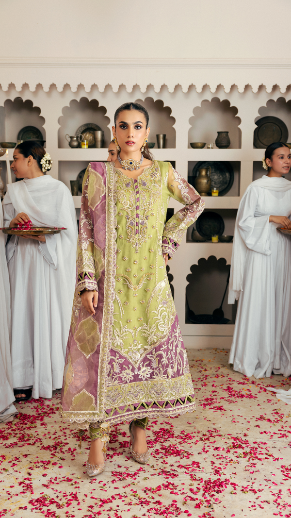 Zebtan | Zircon Wedding Formals | KHANZADI ZQ-02 - by - Libasekhas UK - Registered Vendor of : Zebtan - 100% Original Designer Dresss