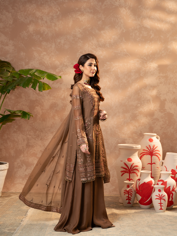 Zebtan | Zeenat Festive Collection | ZN-03 - by - Libasekhas UK - Registered Vendor of : Zebtan - 100% Original Designer Dresss