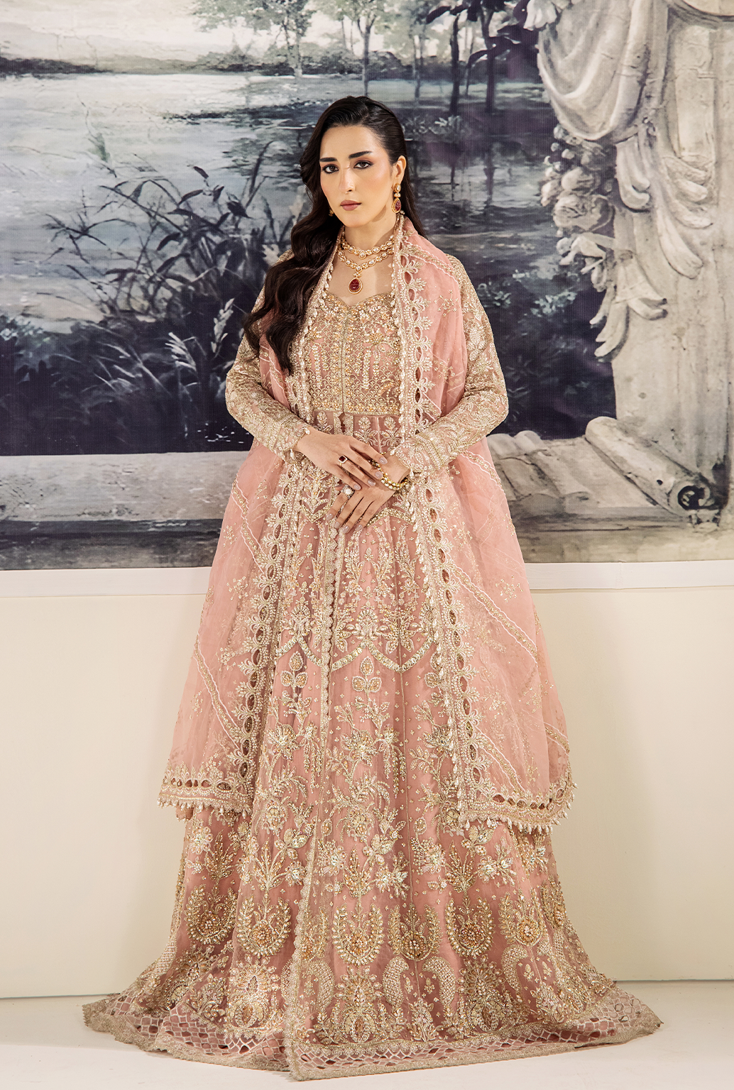 Saad Shaikh | Celestia Wedding Formals 26 | ROSE - by Libasekhas UK - Registered Vendor of : Saad Shaikh - 100% Original Designer Dress