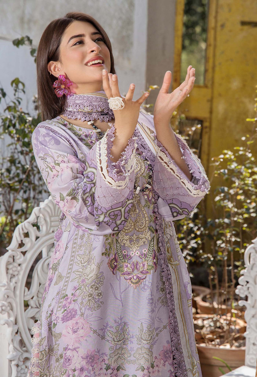 Adans Libas | Jasmine Lawn | JASMINE 2360 - by - Libasekhas UK - Registered Vendor of : Adans Libas - 100% Original Designer Dresss