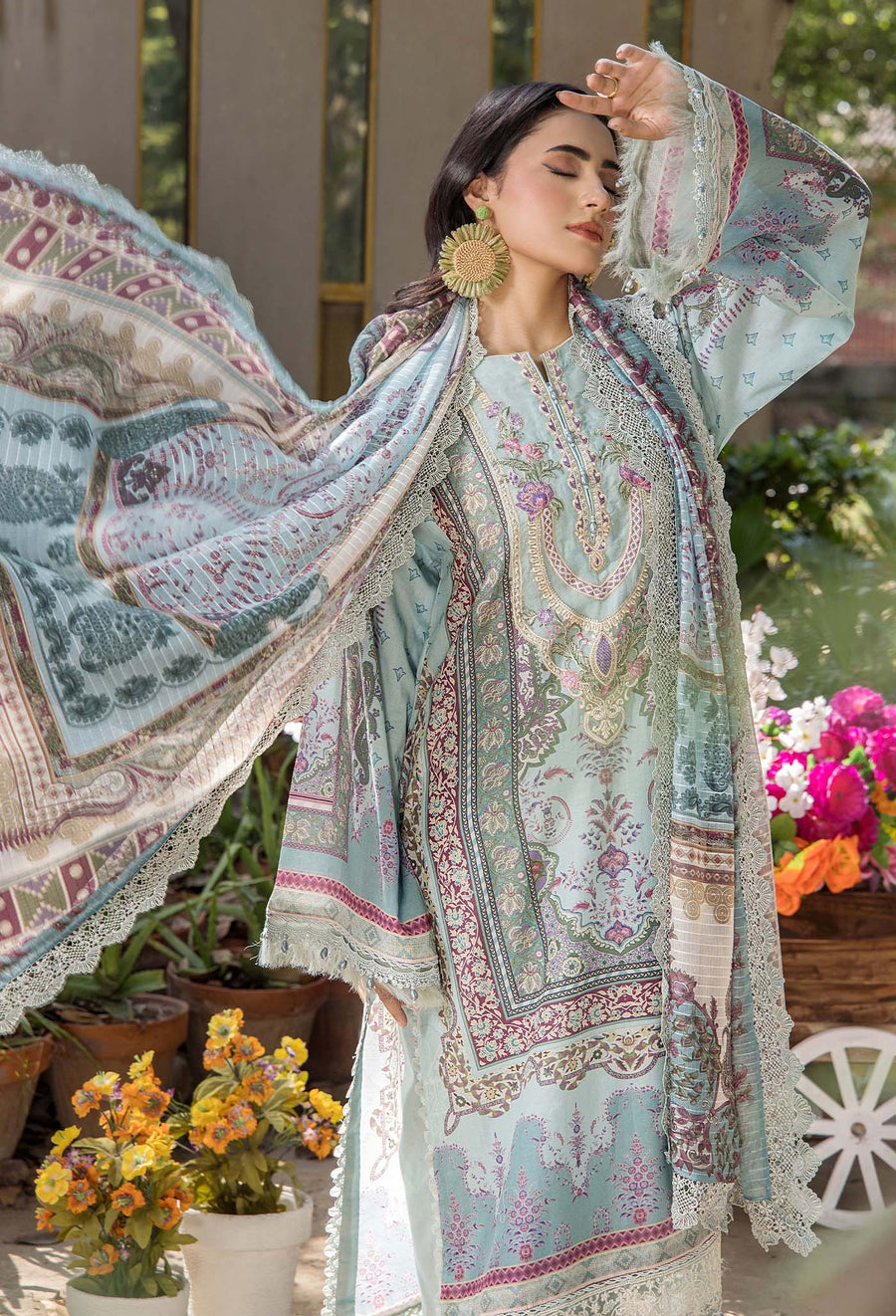 Adans Libas | Jasmine Lawn | JASMINE 2361 - by - Libasekhas UK - Registered Vendor of : Adans Libas - 100% Original Designer Dresss