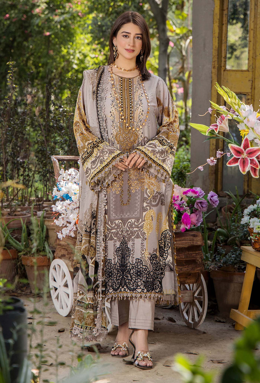 Adans Libas | Jasmine Lawn | JASMINE 2364 - by - Libasekhas UK - Registered Vendor of : Adans Libas - 100% Original Designer Dresss