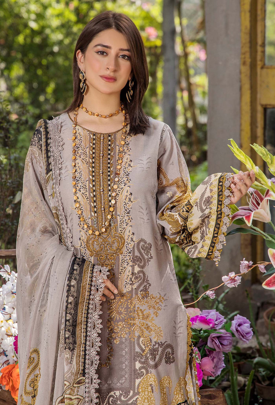 Adans Libas | Jasmine Lawn | JASMINE 2364 - by - Libasekhas UK - Registered Vendor of : Adans Libas - 100% Original Designer Dresss