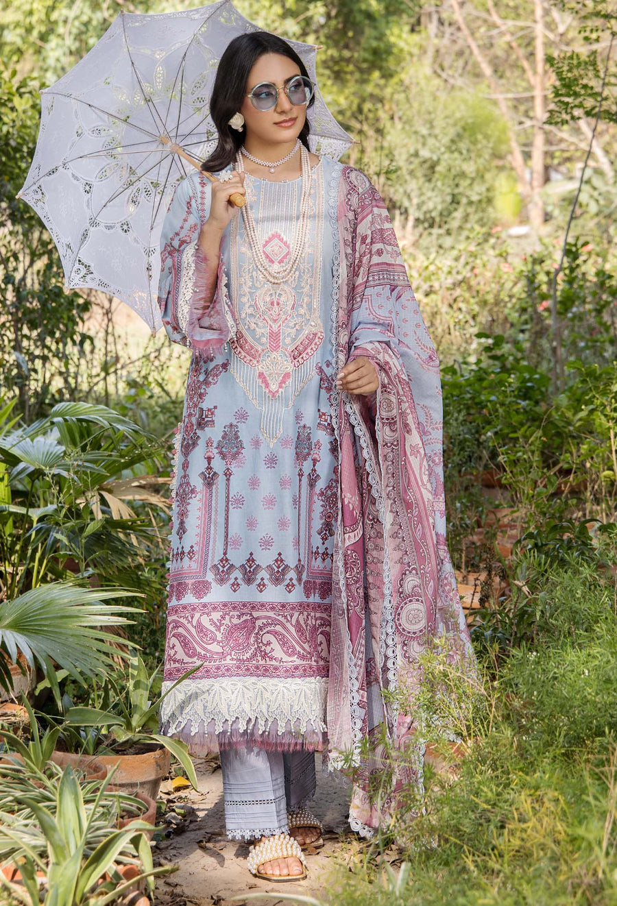 Adans Libas | Jasmine Lawn | JASMINE 2365 - by - Libasekhas UK - Registered Vendor of : Adans Libas - 100% Original Designer Dresss