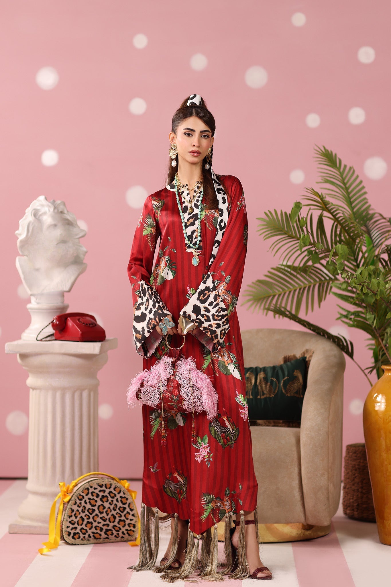 Musferah Saad | Resort Collection | Ruby Safari - by Libasekhas UK - Registered Vendor of : Musferah Saad - 100% Original Designer Dress