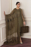 Baroque | Formals Collection | EMBROIDERED CHIFFON UF-295 - by Libasekhas UK - Registered Vendor of : Baroque - 100% Original Designer Dress