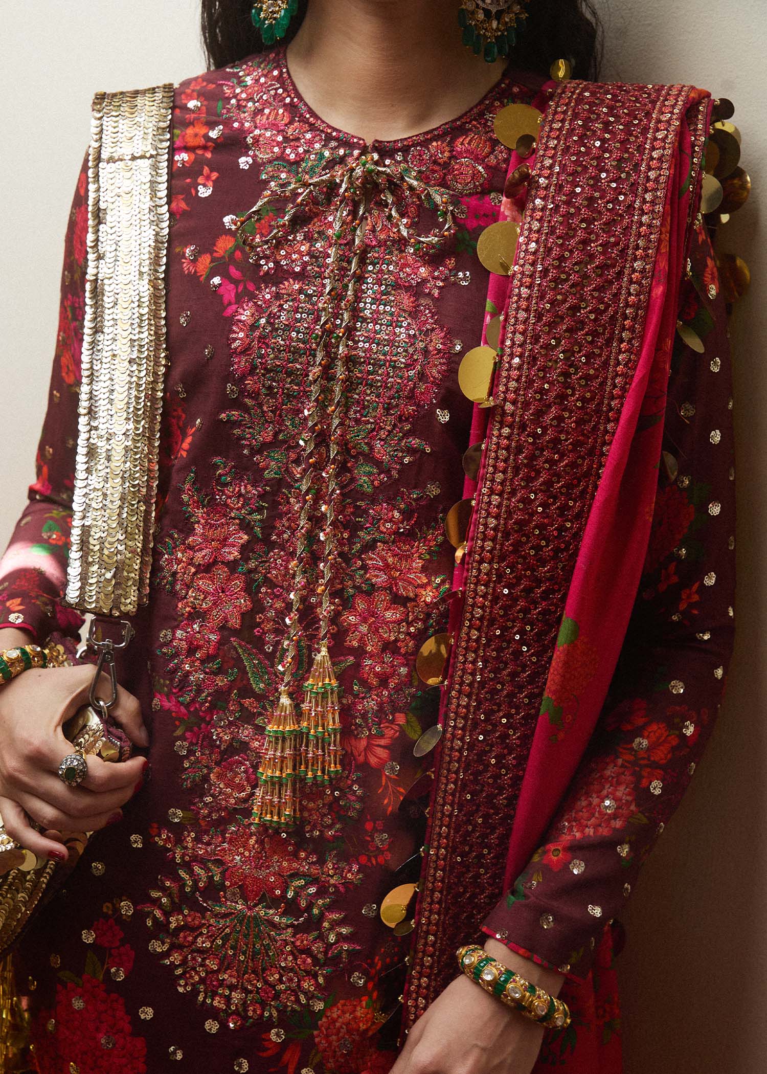 Hussain Rehar | Luxury Pret SS 24 | Aabs - by - Libasekhas UK - Registered Vendor of : Hussain Rehar - 100% Original Designer Dresss