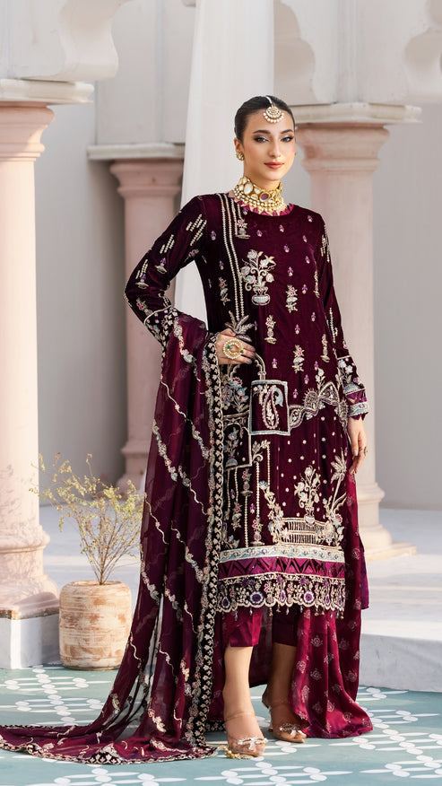 Zebtan | Andaz e Makhmal | ZAM-09 - by - Libasekhas UK - Registered Vendor of : Zebtan - 100% Original Designer Dresss