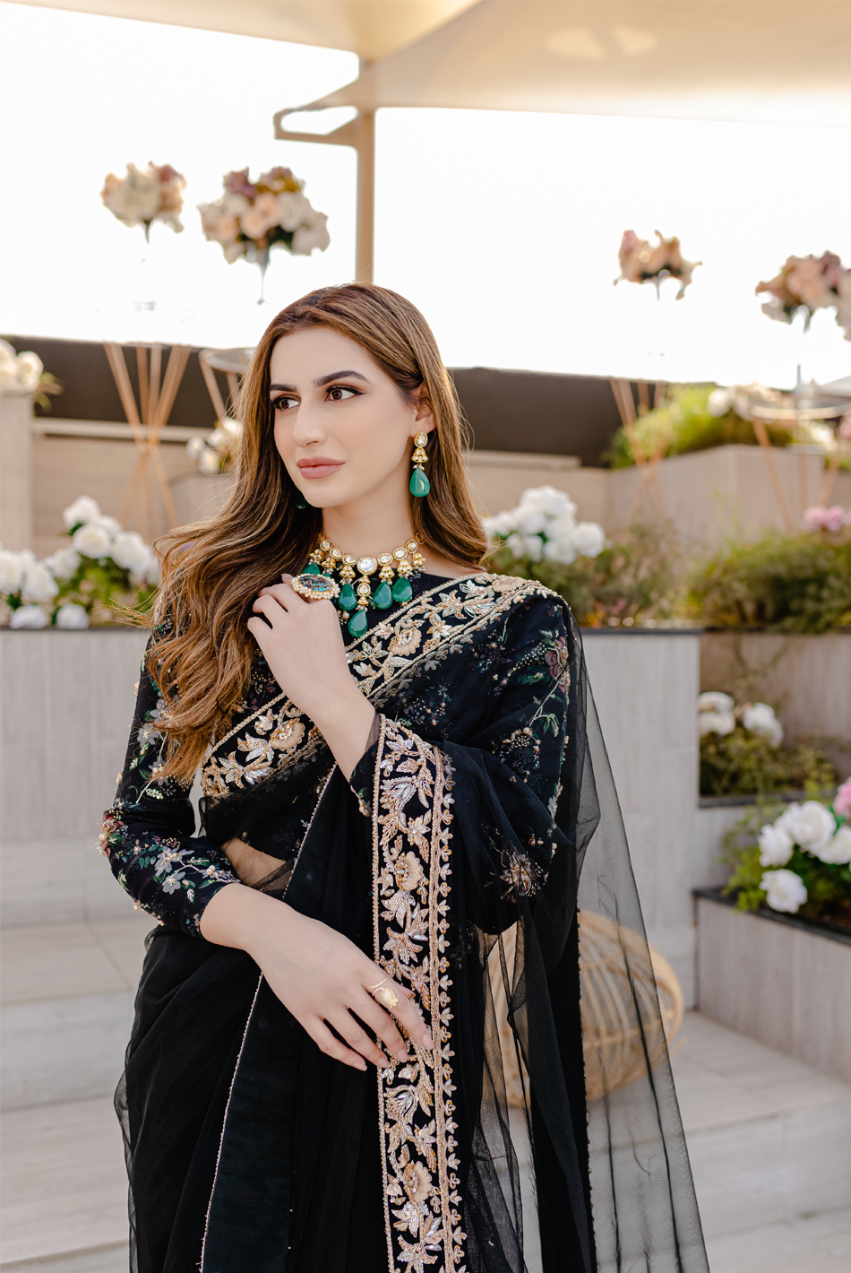 Ayesha and Usman | Celestial Night | Chloe - by - Libasekhas UK - Registered Vendor of : Ayesha and Usman - 100% Original Designer Dresss