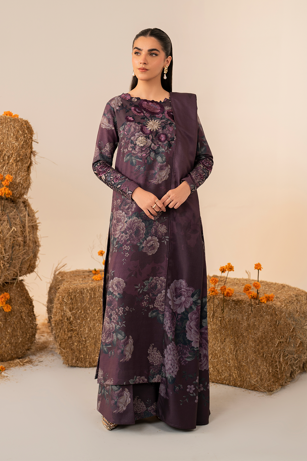 Iznik | Exclusive Winter | UE-354 - by - Libasekhas UK - Registered Vendor of : Iznik - 100% Original Designer Dresss