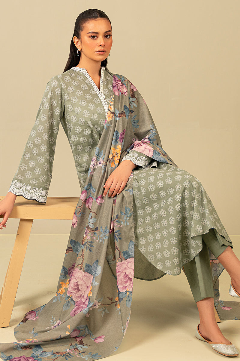 Cross Stitch | Daily Wear Lawn | CS-06 - by - Libasekhas UK - Registered Vendor of : Cross Stitch - 100% Original Designer Dresss