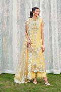 Maryam Hussain | Luxury Lawn 26 | Sunflower - by Libasekhas UK - Registered Vendor of : Maryam Hussain - 100% Original Designer Dress